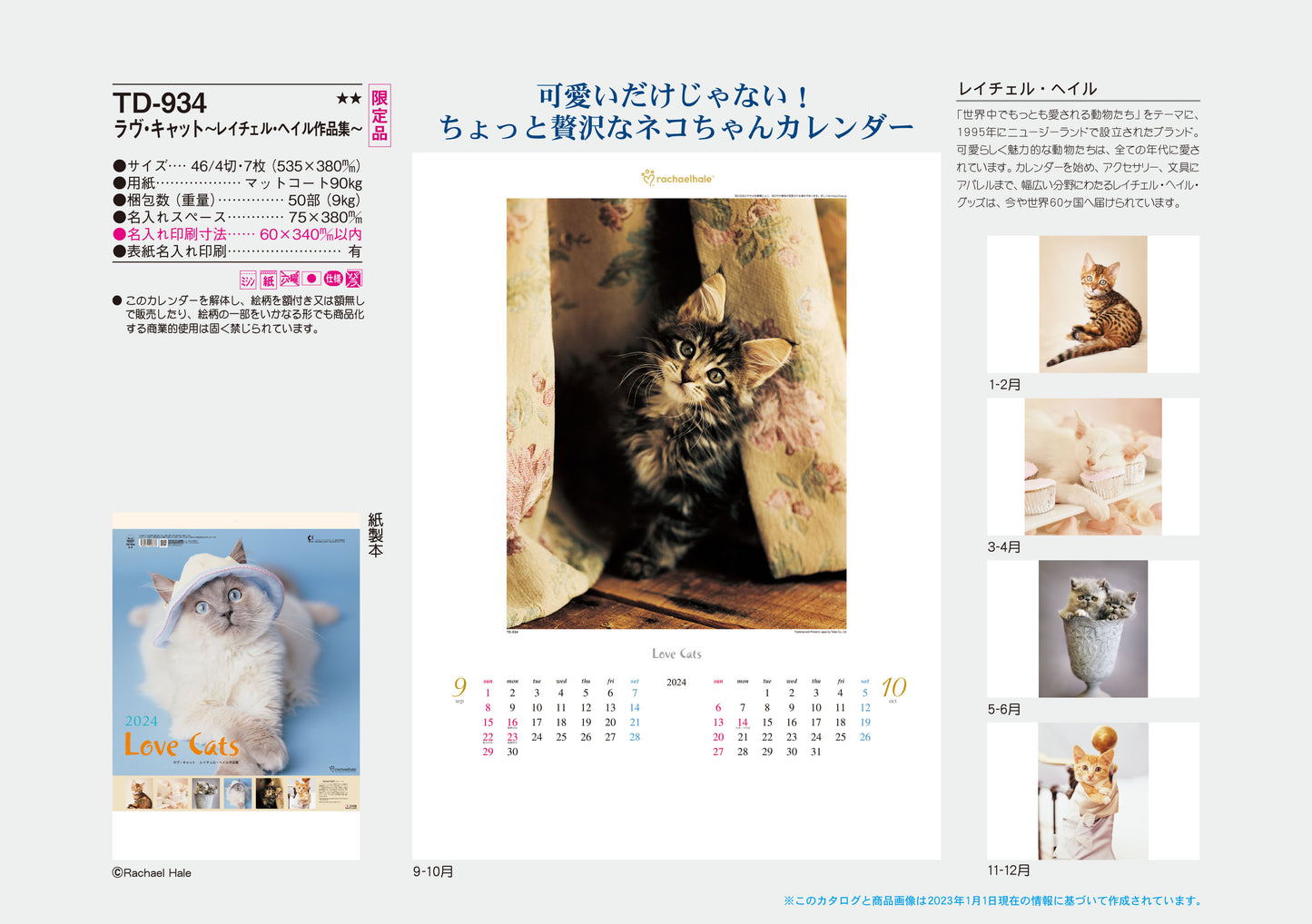 TD-934 ラヴ・キャット〜レイチェル・ヘイル作品集〜